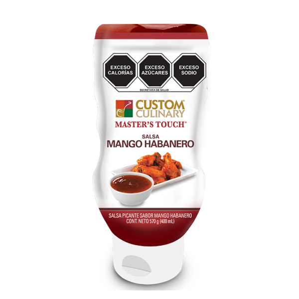 SALSA MANGO HABANERO CUSTOM CULINARY / 4.3K y 570 G Avantrade Food